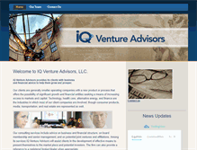 Tablet Screenshot of iqventureadvisors.com